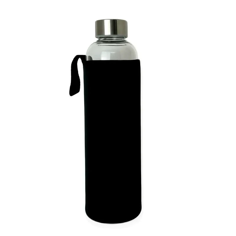 550ml Shatterproof Travel Water Bottle with Protective Sleeve & Lanyard