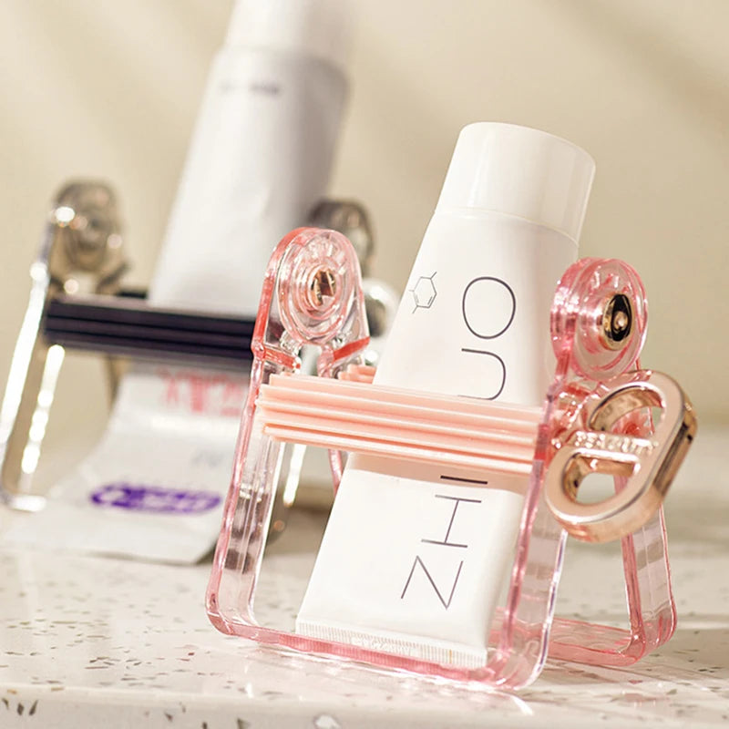 Manual Squeezing Toothpaste Dispenser for Home Facial Cleansing and Skincare