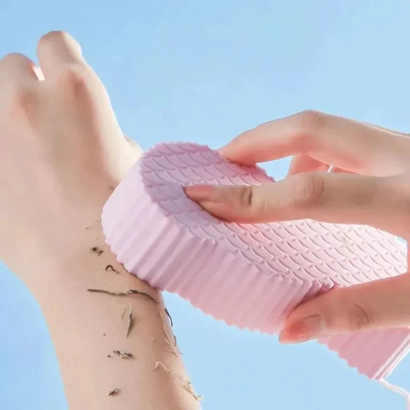 Soft Body Scrubber Bath Sponge Exfoliating Shower Brush for Skin Removal