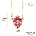 Anime Moon Necklace Set for Women and Girls - Cute Cartoon Enamel Jewelry Gift Collection