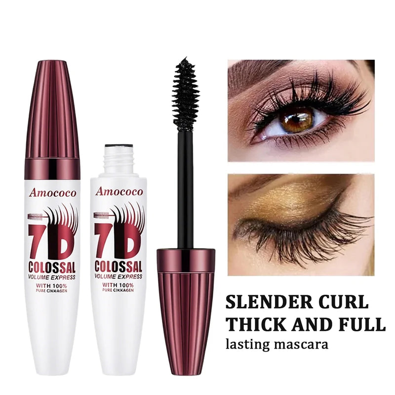 Volumizing & Lengthening Eyelash Mascara Set - Long Lasting, Easy Application for Women