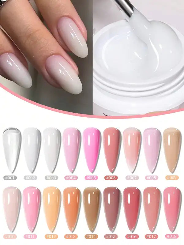 Nail Strengthening Gel Support 30ml UV/LED Fast Extender Nail Gel