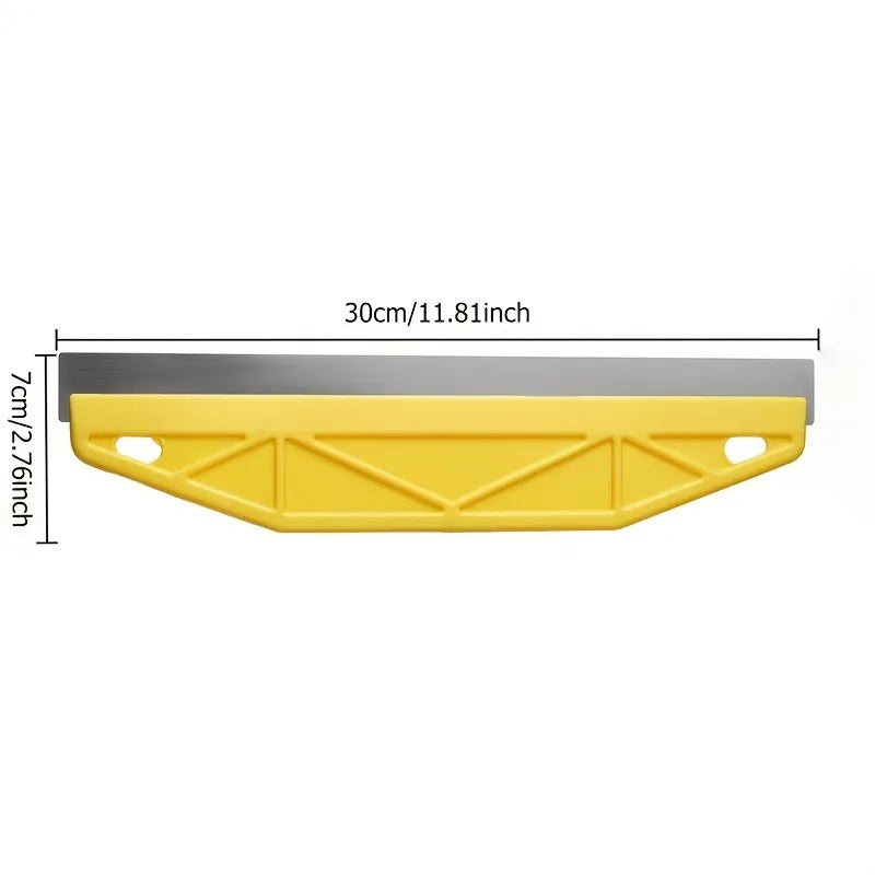 Heavy-Duty 12-Inch Paint Edger with Ergonomic Handle for Precise Wall Painting