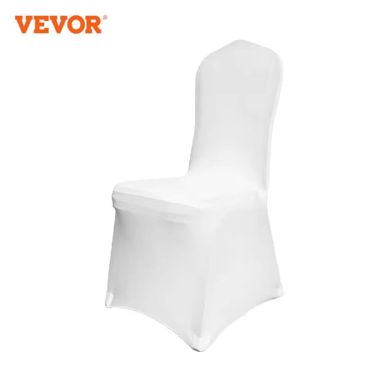 Stretch Spandex Wedding Chair Covers 50 or 100 Pcs for Banquets & Events