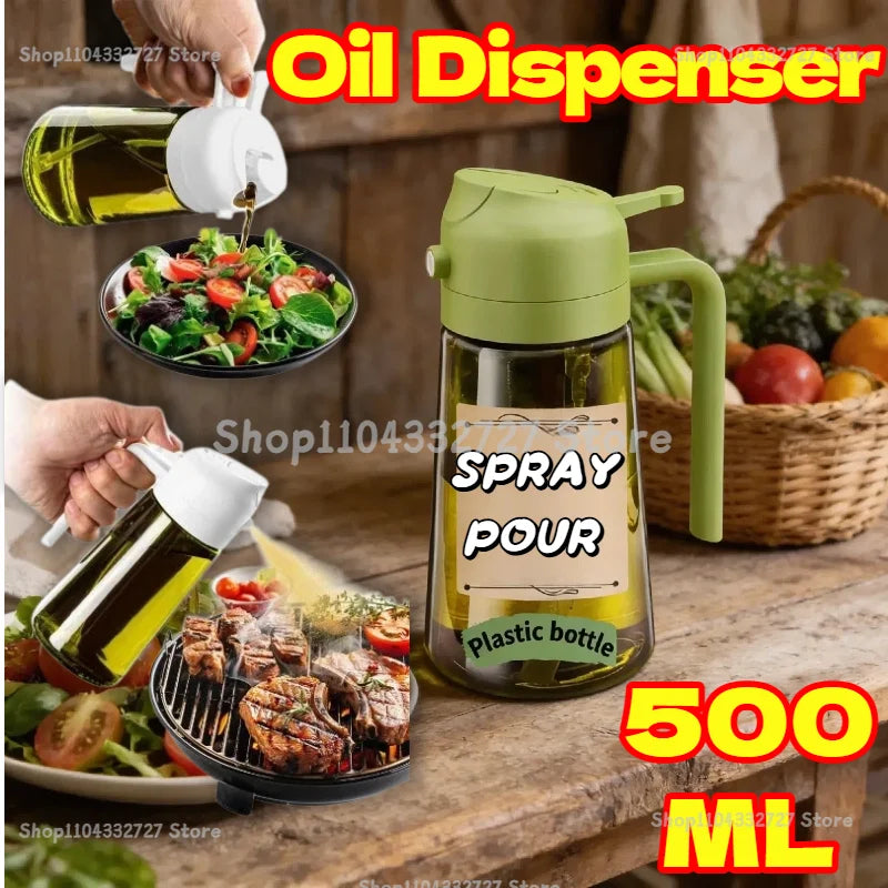 Oil Spray Bottle for Cooking Household Kitchen Spray Olive Oil Dispenser