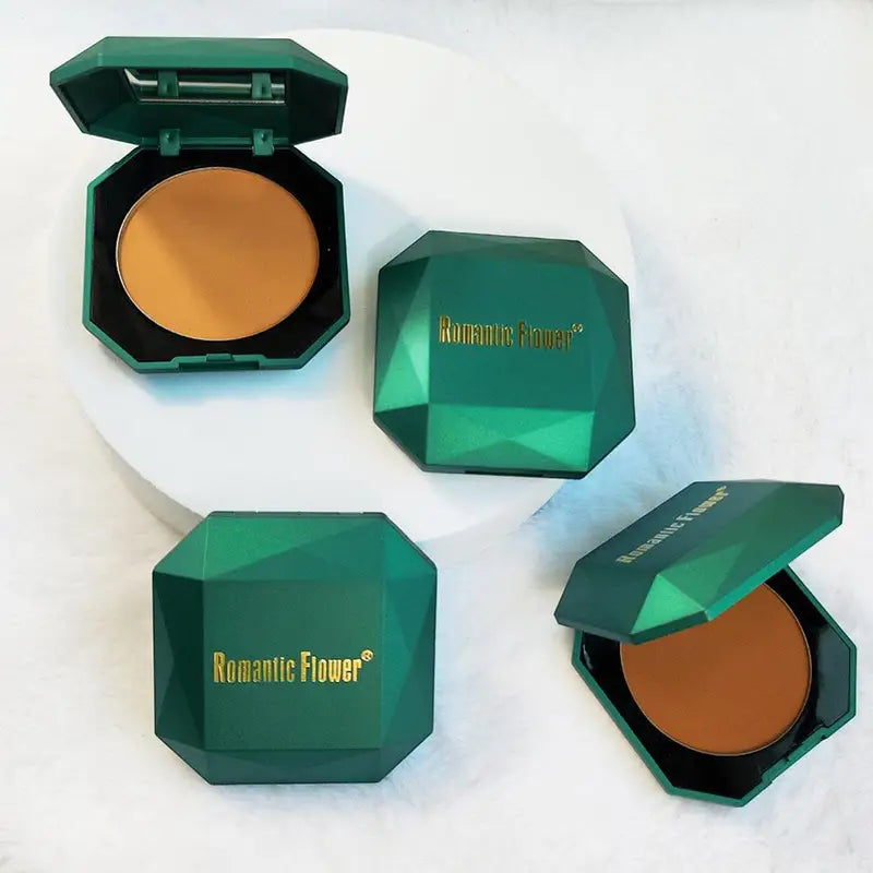 Long-Lasting Waterproof Matte Face Powder - 4 Colors, 10g