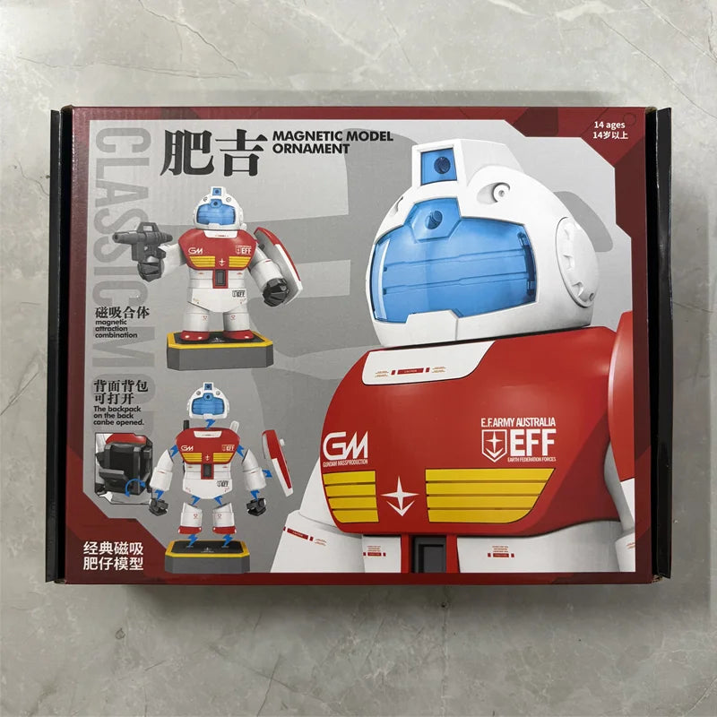 Magnetic Assembly Model Kit - Chubby GM Zaku Action Figure Gift for Kids