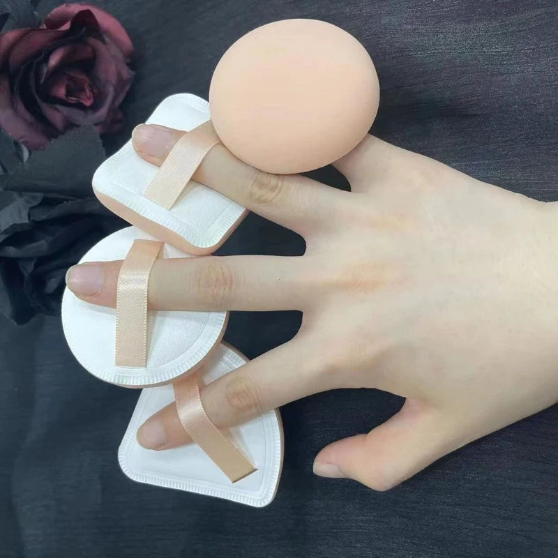 Makeup Powder Puff 5pcs Dual-Use Soft Cotton Candy Air Cushion Foundation Sponge