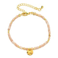 Natural Stone Beaded Bracelet for Women - Colorful Bohemian Friendship Jewelry