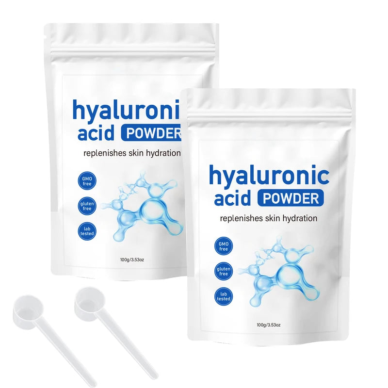 Hydrating Hyaluronic Acid Face Mask Powder - Brightening & Anti-Aging, 35g/25g Variants