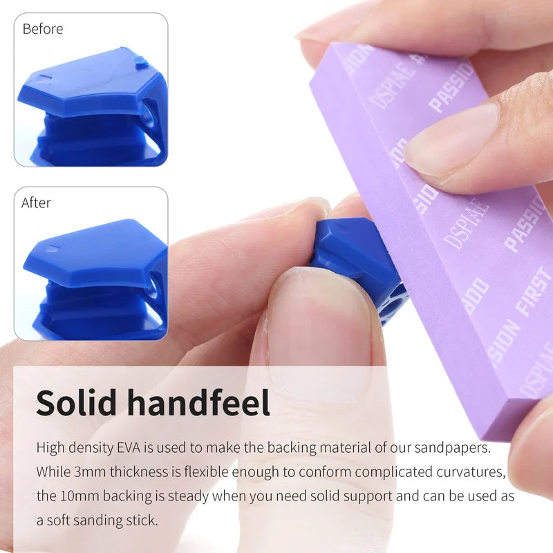 Model Sanding Sponge Set for Precision Finishing - Multiple Colors