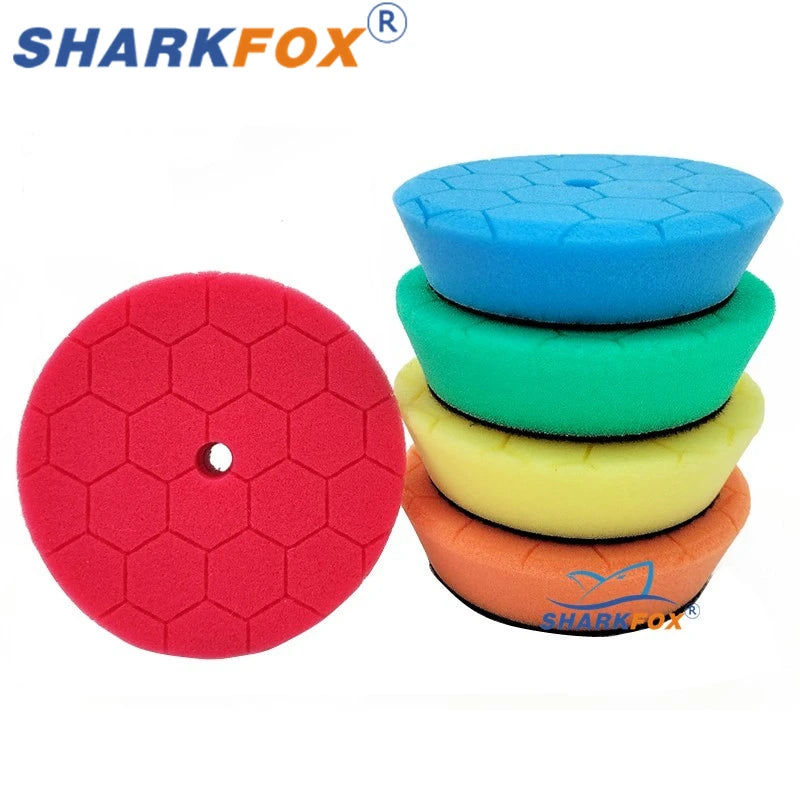 Car Polishing Pads 5-Pack 3-inch Foam Buffing Discs for Waxing & Scratch Removal