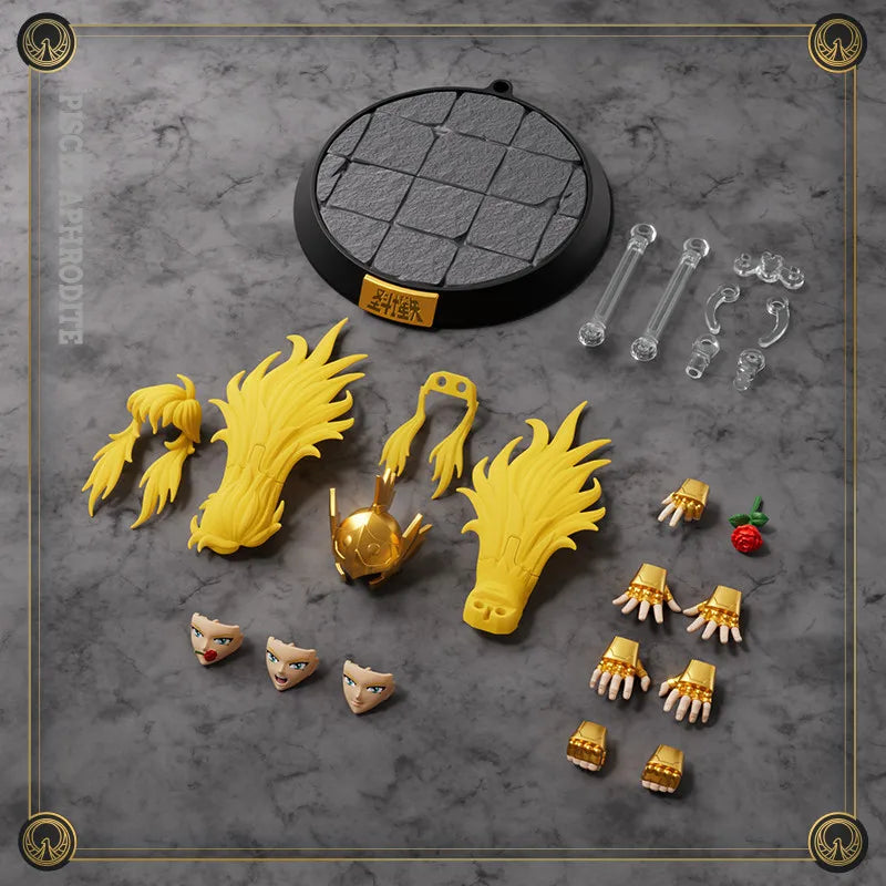 Saint Seiya Action Figure Kit - Collectible PVC Toy with Multiple Colors
