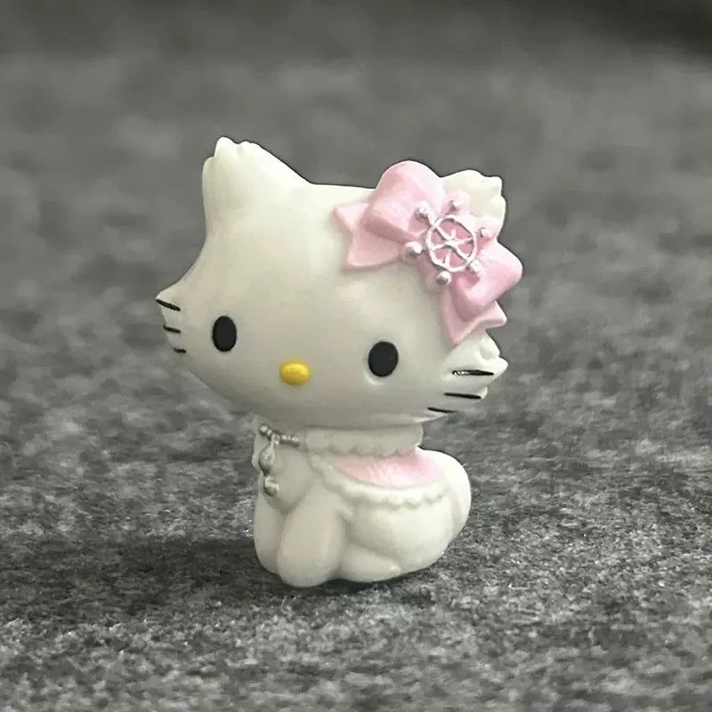 Kawaii Hello Kitty Cat Elf Figure Keychain - Sanrio Anime Doll for Decoration & Gifts