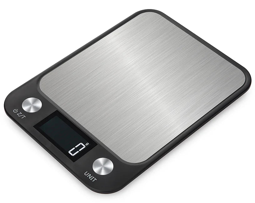 Digital Kitchen Scale 15Kg/1g for Cooking & Baking Stainless Steel