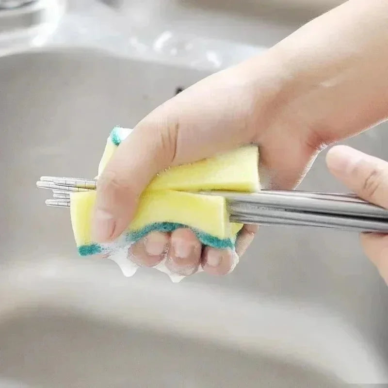 Absorbent Double-Sided Dish Sponge - Multi-Purpose Kitchen Cleaning Tool 10-50 Pcs