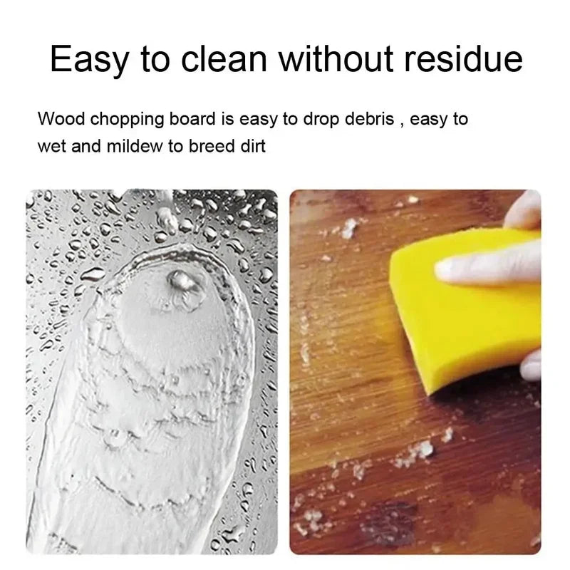 Stainless Steel Cutting Board Antibacterial Kitchen Chopping & Dough Board