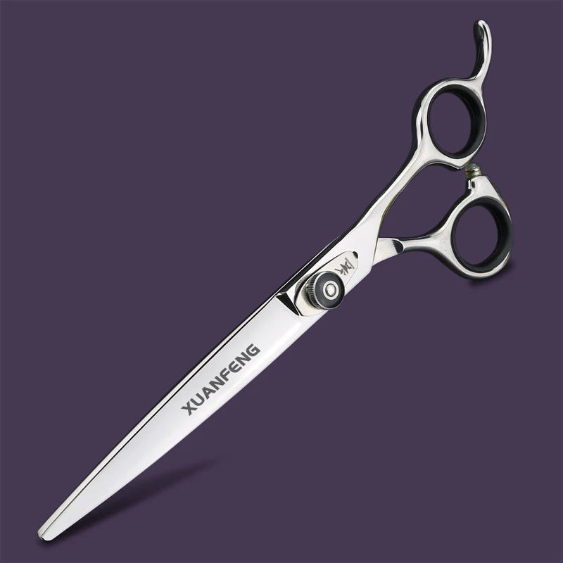 7-Inch Hair Cutting Scissors - Professional 440C Steel Barber Shears with Adjustable Tension