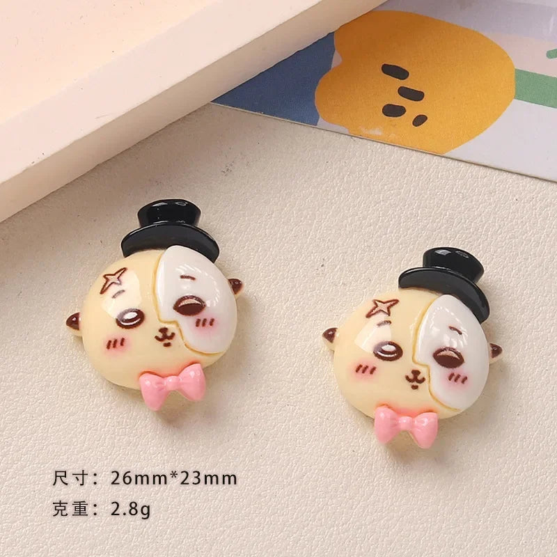 Cartoon Resin Hairpin Phone Case Shoe Buckle Accessories - Handmade USAKI Design