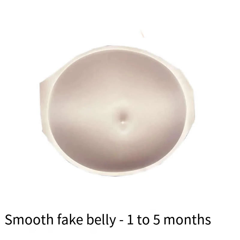 Breathable Lightweight Fake Pregnancy Belly for Role Play - Soft & Lifelike