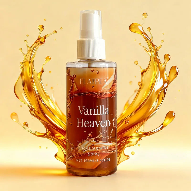 Portable Vanilla Caramel Room Spray - 100ml Air Freshener, Gift Idea for Christmas
