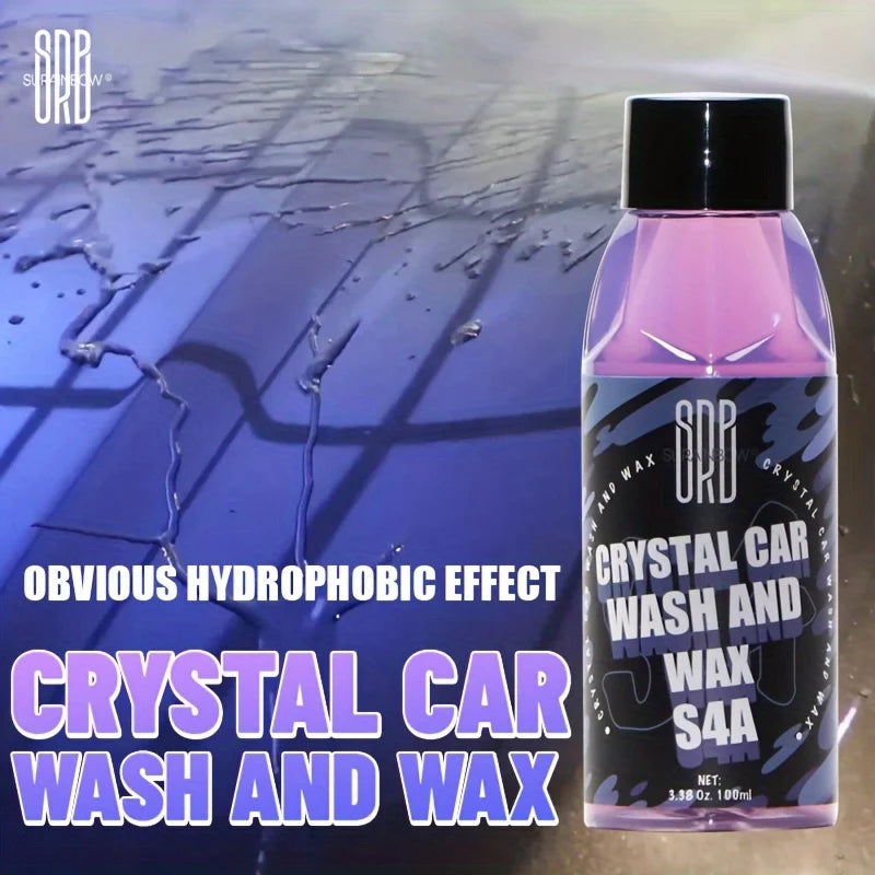 Ceramic Car Wash Shampoo with PH Balance and Hydrophobic Coating - Shine & Protection