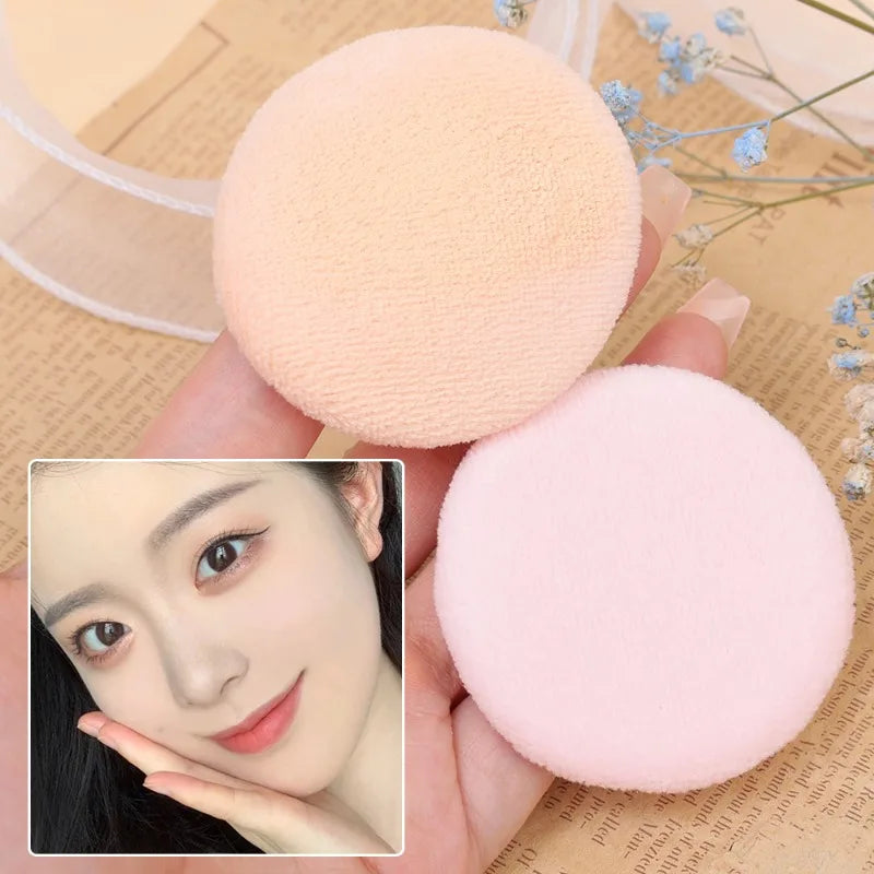 10-50pcs Makeup Sponge Set Soft Cotton Powder Puffs for Foundation & Loose Powder