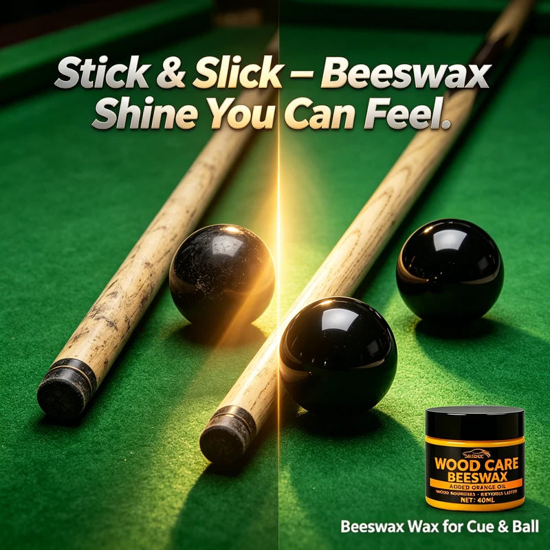 Non-Toxic Wood Polishing Beeswax Kit for Indoor Wooden Furniture - Brightening & Maintenance