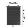 Blackout Roller Curtains for Window Kitchen Living Room - Adjustable Shade Blinds