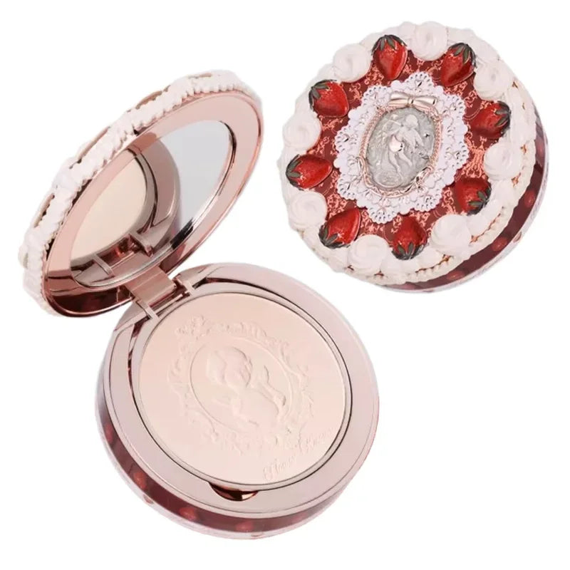 Mineral Face Powder Foundation with Concealer & Finishing - Vegan Makeup