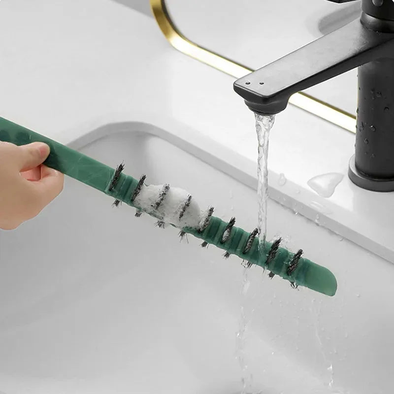 Deep Cleaning Brush for Washing Machines with Extra-Long Handle and Sponge Bristles