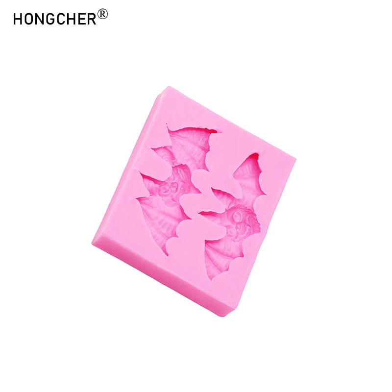 Halloween Bat Silicone Mold for Cake Decorating Resin Crafts Food-Grade