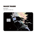 Anime Sasuke Kakashi Laser Holographic Debit Credit Card Skin Cover Sticker