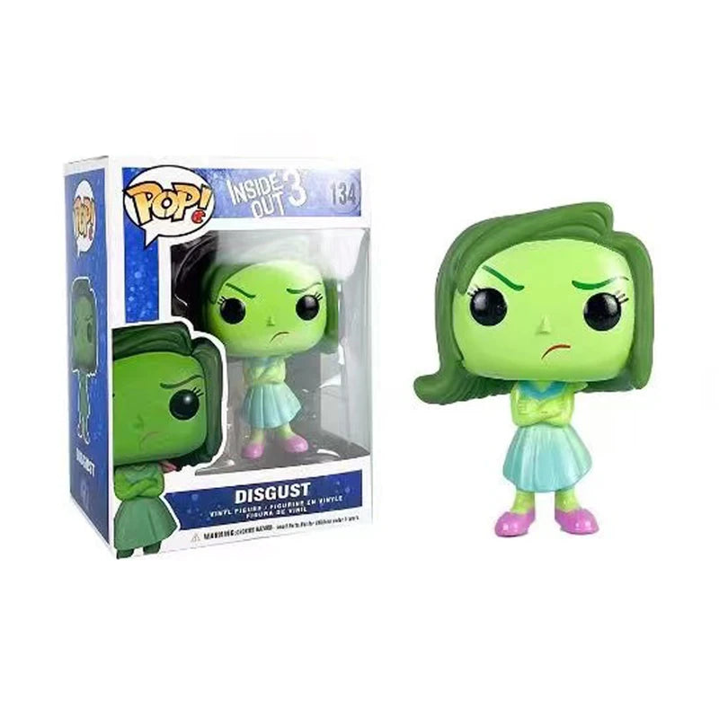 Anime Inside Out Action Figure Toy Set - 10cm PVC Collectible Figurines
