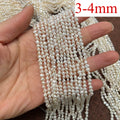 Natural Freshwater Pearl Beads 1.8-2mm Small Round Jewelry Making Supplies