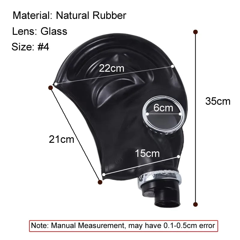 Full Head Gas Mask Respirator for Painting Pesticide Chemical Protection Halloween