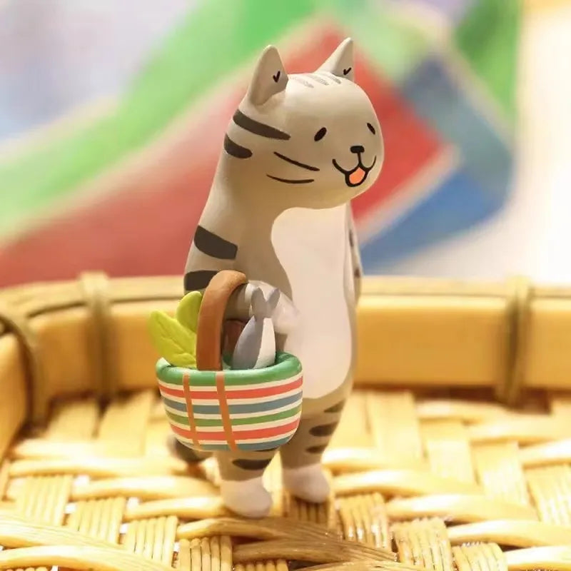 Cute Cat Blind Box Figure Toys Kids Christmas Gift - Assorted Colors
