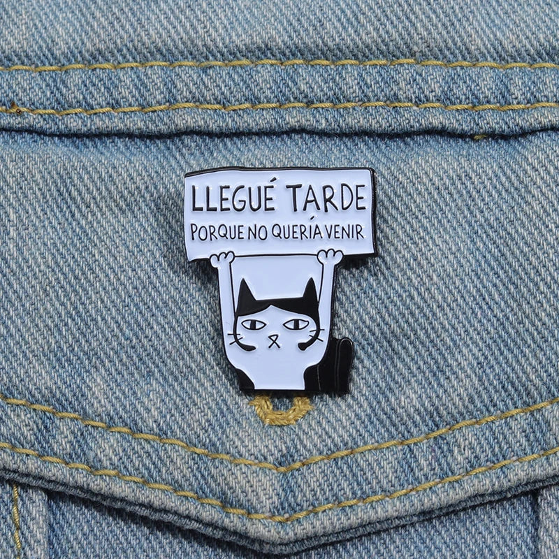 Funny Animal Enamel Pins - Cartoon Brooches Lapel Badges for Kids & Friends