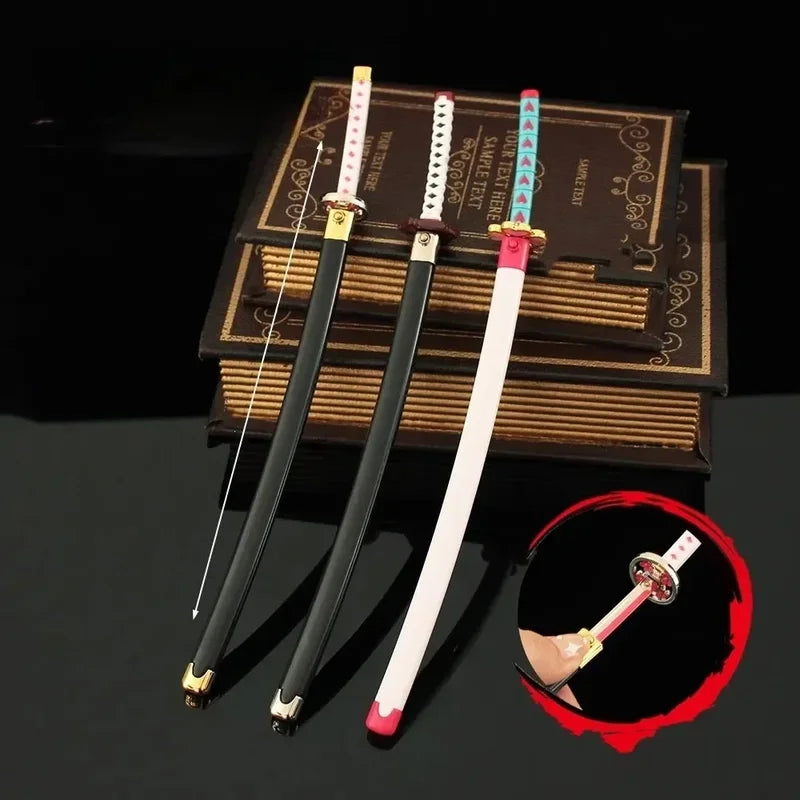 10-Inch Metal Demon Slayer Katana Toy Sword - Kimetsu No Yaiba Collectible Gift