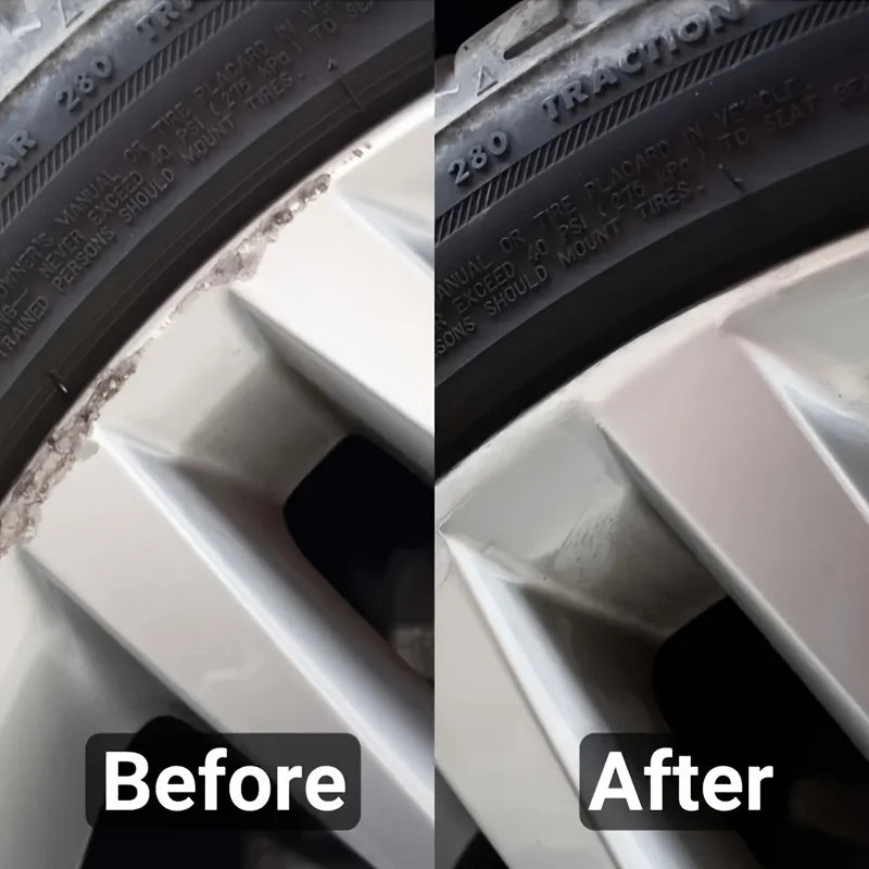 Car Wheel Scratch Repair Wax - 100g Tire & Wheel Polishing Treatment
