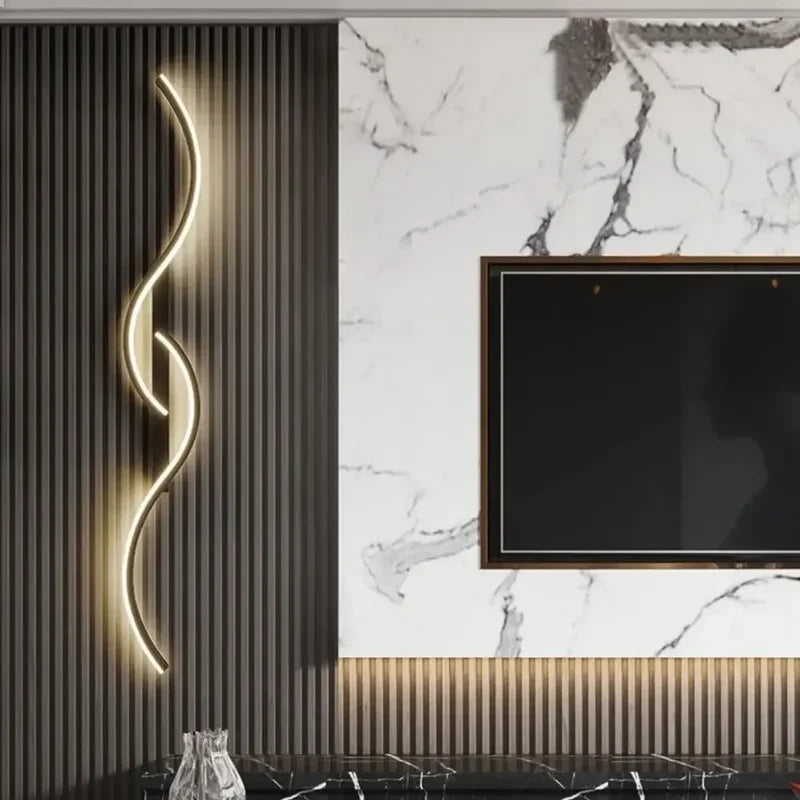 LED Minimalist Branch Wall Lamp for Living Room Bedroom Home Decor