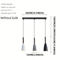 Modern 3-Head LED Chandelier for Dining Rooms - Creative Nordic Style Lighting