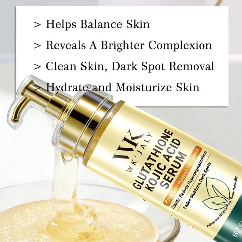 Whitening Serum for Face and Body with Hyaluronic Acid & Sunflower Oil - Anti Dark Spots, Brightening, 150ml