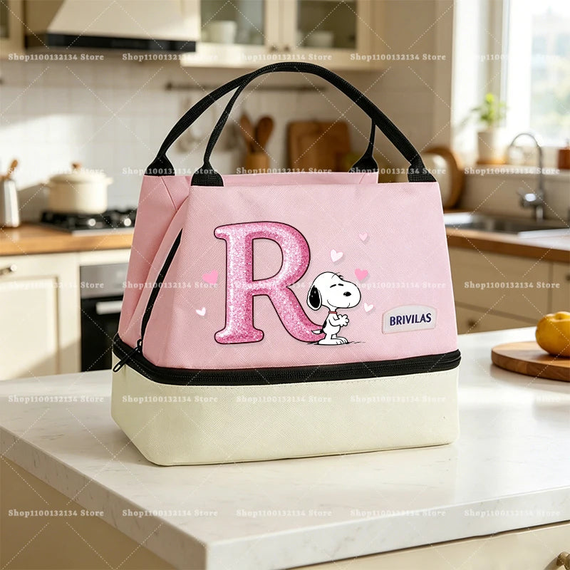 Kawaii Lunch Bag Insulation Bento Pack Thermal Food Bag for Students & Kids