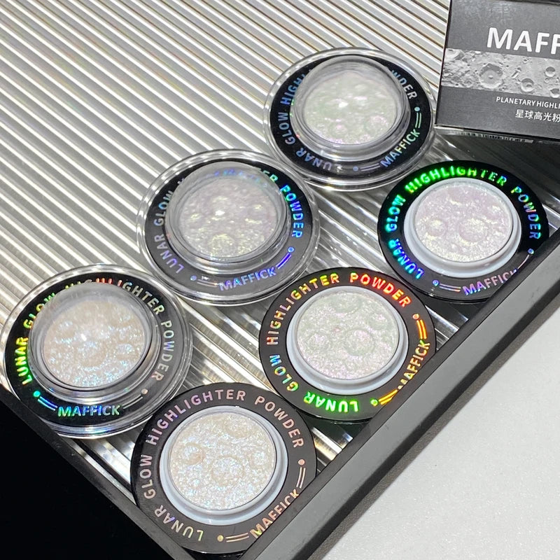 Brightening Body & Face Highlighter Powder with 3D Nasal Shadows - Multiple Colors