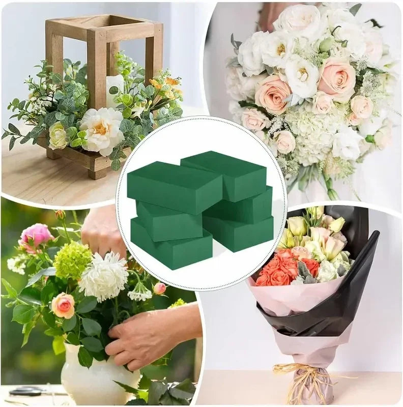 DIY Floral Foam Block for Flower Arrangements - Wet Dry Sponge Brick Garden Decor