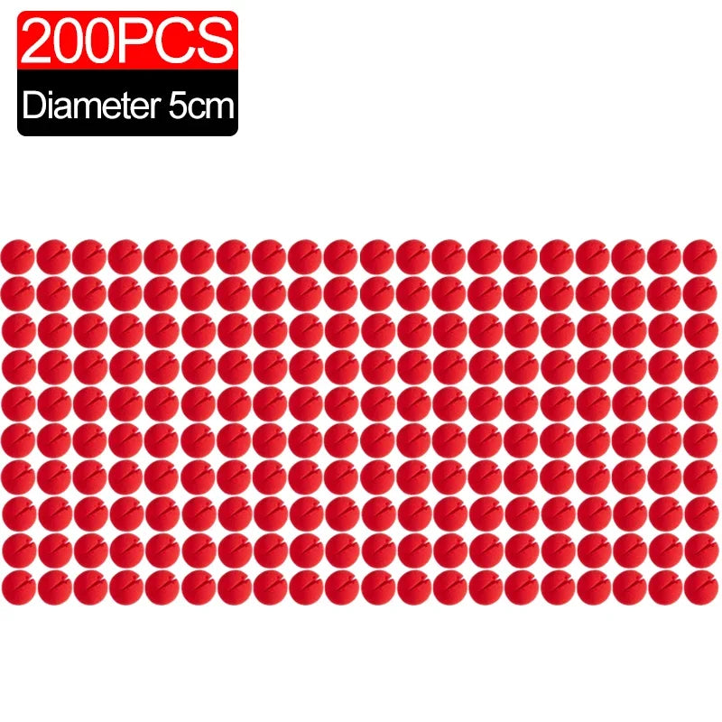 Foam Clown Noses for Parties Halloween Cosplay Circus Props 5-200pcs