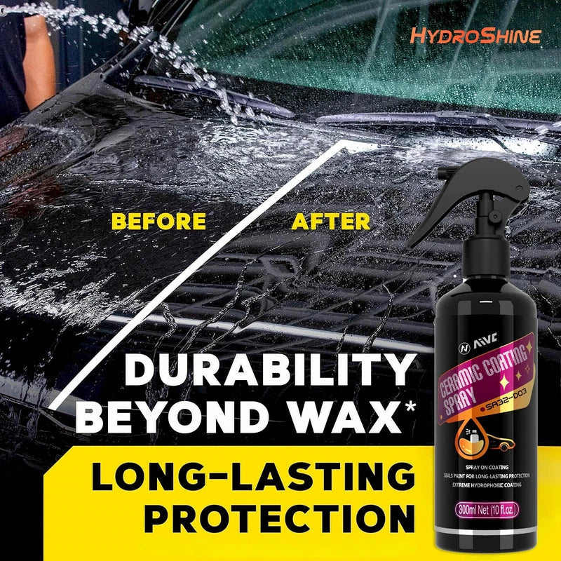 Ceramic Coating Spray Liquid for Auto Paint High Shine Hydrophobic Layer