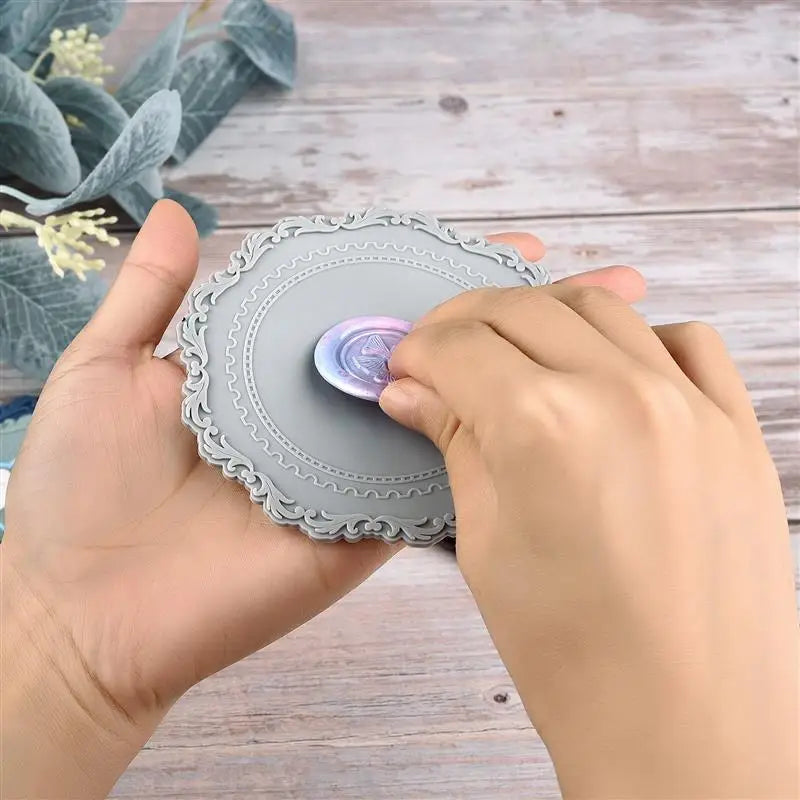 Silicone Wax Seal Stamp Board Kit for DIY Wedding & Party Sealing