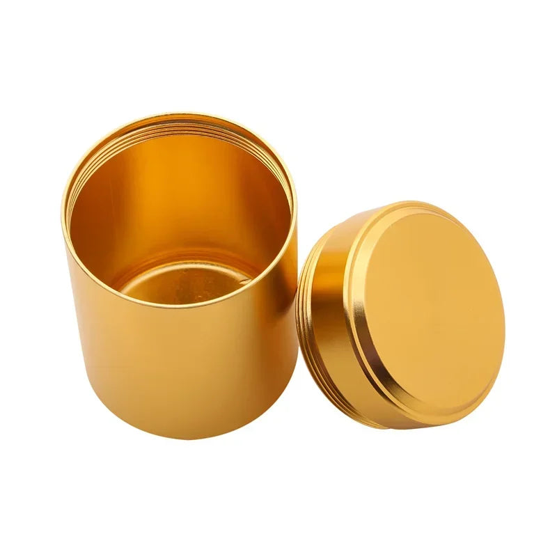 Mini Stainless Steel Food Storage Container with Leakproof Seal - Travel Nut and Candy Jar
